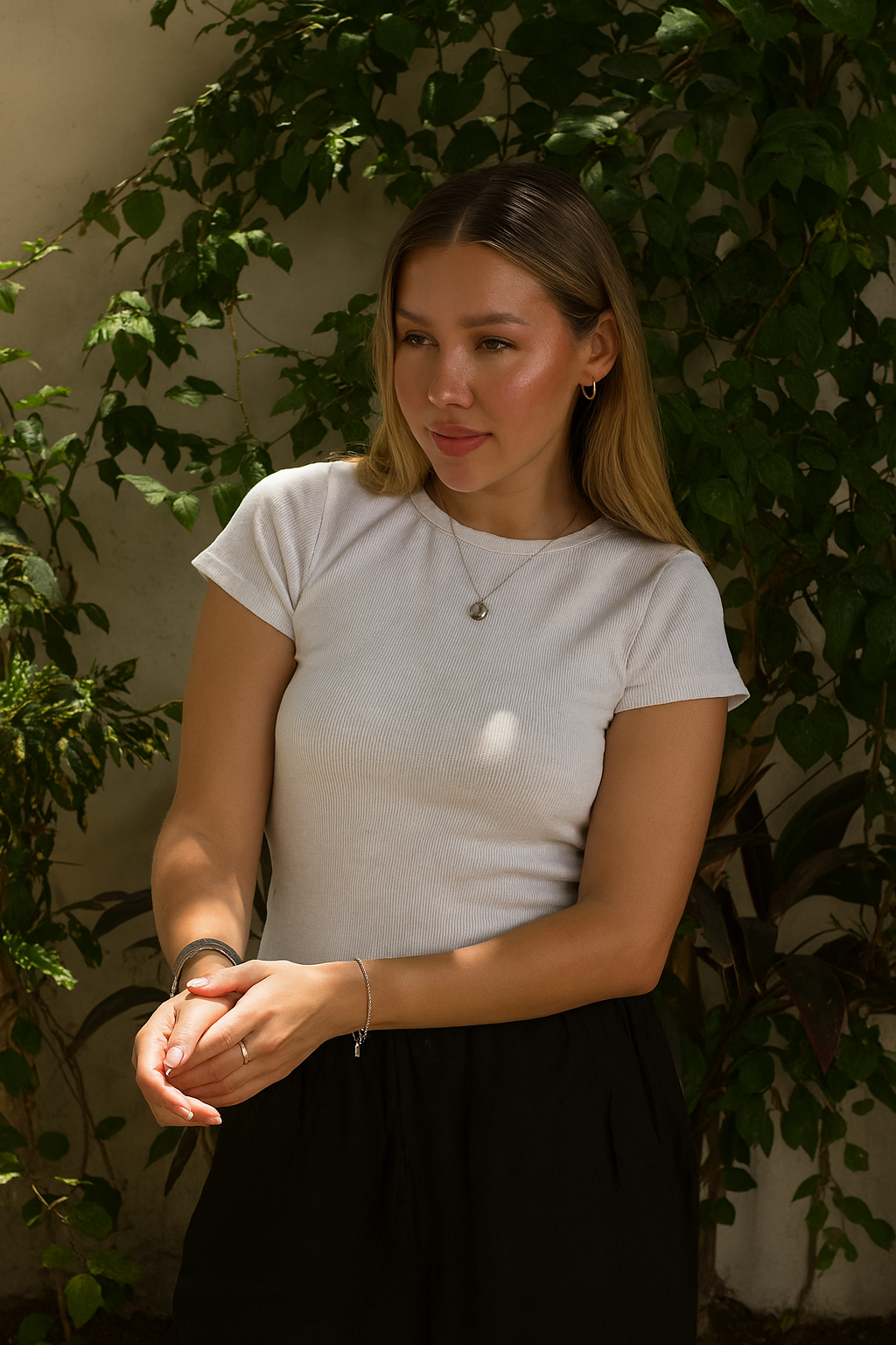 Ribbed Tee